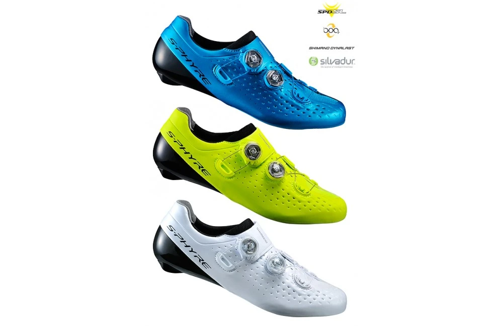 Chaussures Vélo Route SHIMANO S-Phyre RC9 Large 3 Chaussures Vélo Route SHIMANO S-Phyre RC9 Large