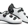 Chaussures Vélo Route SIDI Ergo 5 Mega Blanc Noir Mat Carbon Composite -Shimano Boutique chaussures velo route sidi ergo 5 mega blanc noir mat carbon composite