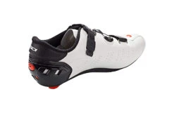 Chaussures Vélo Route SIDI Ergo 5 Mega Blanc Noir Mat Carbon Composite -Shimano Boutique chaussures velo route sidi ergo 5 mega blanc noir mat carbon composite 1 3
