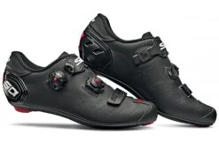 Chaussures Vélo Route SIDI Ergo 5 Mega Noir Mat Carbon Composite