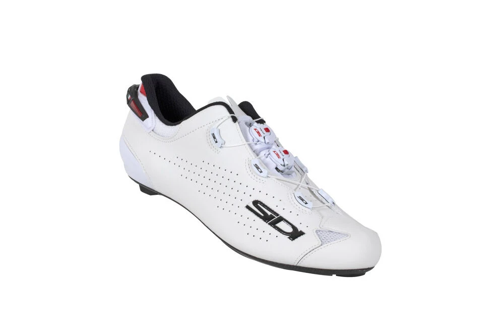 Chaussures Vélo Route SIDI SHOT 2 Carbon Blanc 4 Chaussures Vélo Route SIDI SHOT 2 Carbon Blanc – Image 2