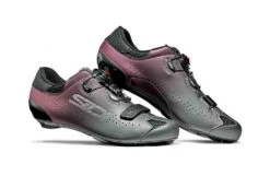 Chaussures Vélo Route SIDI Sixty Anthracite Wine - Edition Limitée