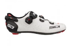 Chaussures Vélo Route SIDI WIRE 2 Carbon AIR Blanche / Noire -Shimano Boutique chaussures velo route sidi wire 2 carbon air blanche noire 1 2