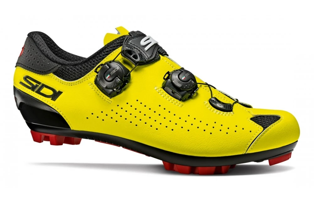 Chaussures VTT SIDI Eagle 10 Noir Jaune Fluo 3 Chaussures VTT SIDI Eagle 10 Noir Jaune Fluo