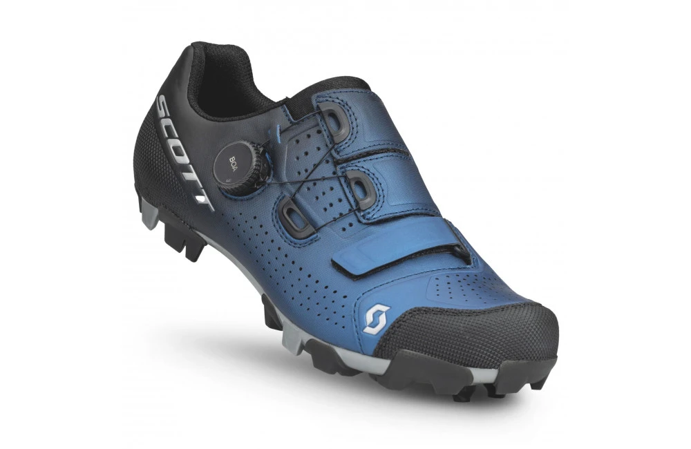SCOTT Chaussures Vélo Homme VTT Team Boa Black / Metallic Blue 2023 3 SCOTT Chaussures Vélo Homme VTT Team Boa Black / Metallic Blue 2023