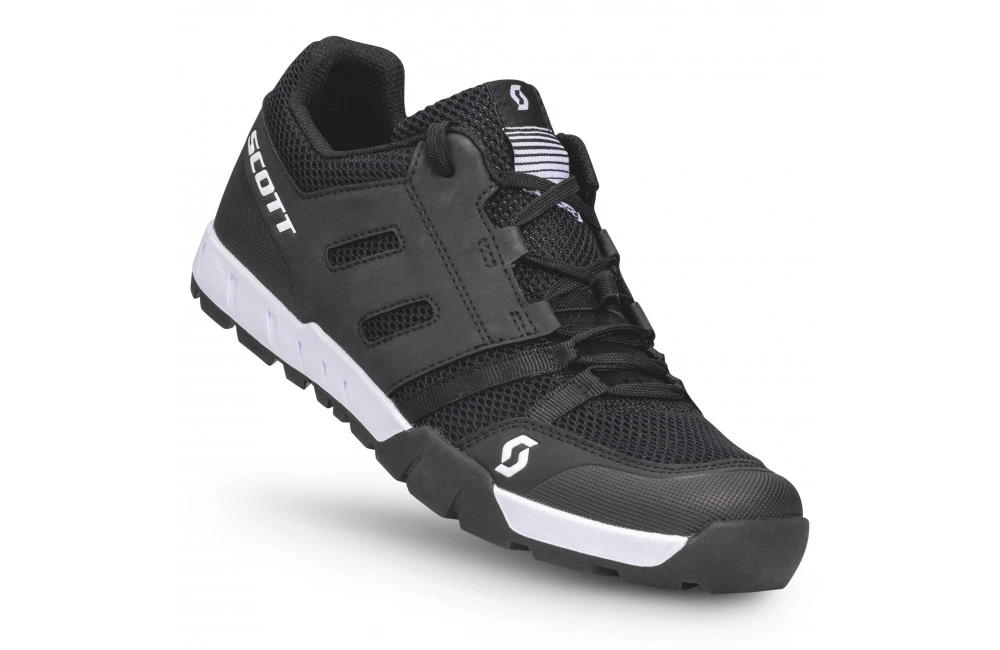 SCOTT Chaussures VTT Homme Sport Crus-R Flat Lace Noir/Blanc 2023 3 SCOTT Chaussures VTT Homme Sport Crus-R Flat Lace Noir/Blanc 2023